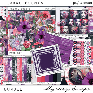 Floral Scents Bundle by Mystery Scraps