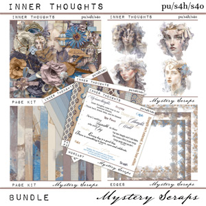 Inner Thoughts Bundle by Mystery Scraps