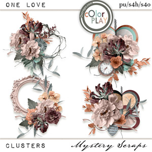 One Love Clusters by Mystery Scraps