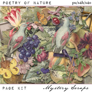 Poetry of Nature Pagekit by Mystery Scraps 