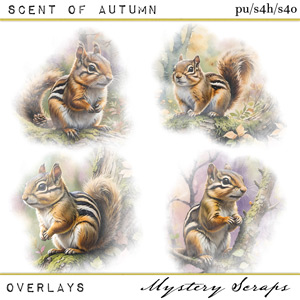 Scent of Autumn Overlays by Mystery Scraps