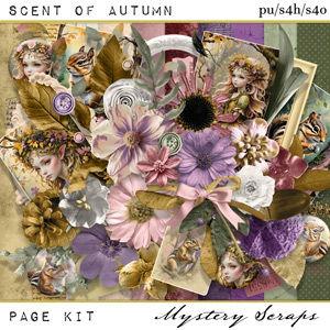 Scent of Autumn Pagekit by Mystery Scraps