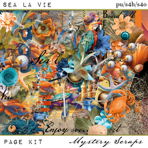 Sea La Vie Pagekit by Mystery Scraps