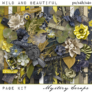 Wild and Beautiful Pagekit by Mystery Scraps