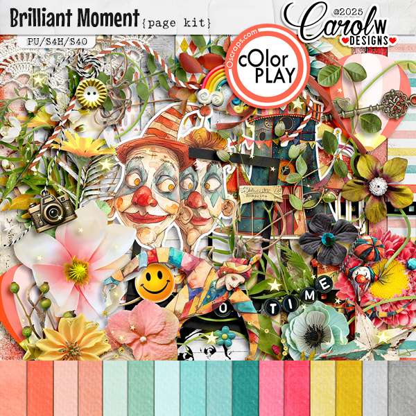 Brilliant Moment-Page Kit