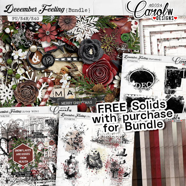 December Feeling-Bundle+Free Solids