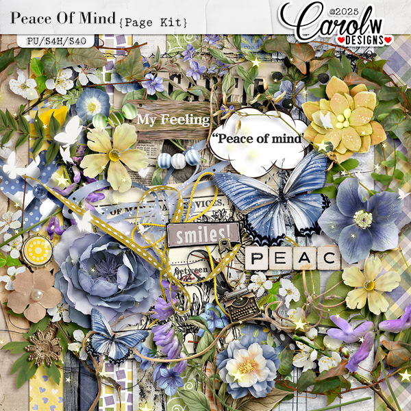 Peace Of Mind-Page Kit