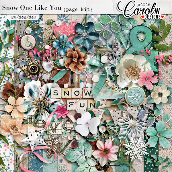 Snow One Like You-Page Kit