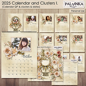 2025 - Calendar and Clusters I.