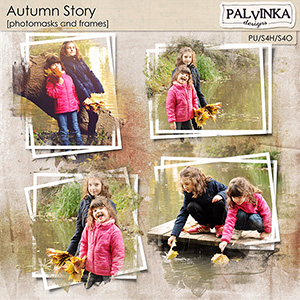 Autumn Story Photomasks and Frames