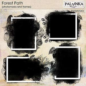 Forest Path Photomasks and Frames