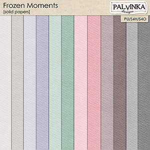 Frozen Moments Solid Papers