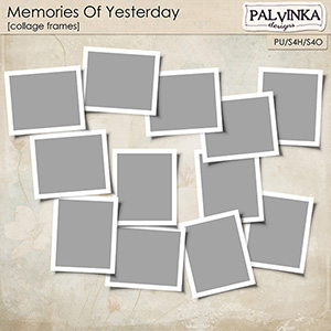 Memories Of Yesterday Collage Frames