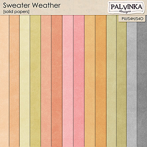 Sweater Weather Solid Papers