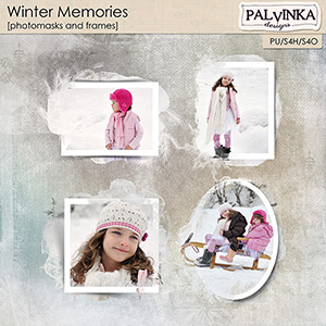 Winter Memories Photomasks and Frames