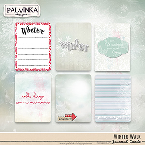 Winter Walk Journal Cards