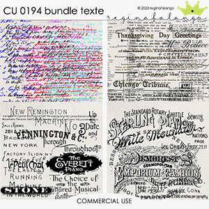 CU 0194 BUNDLE TEXTE