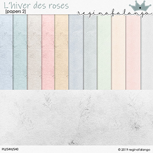 L' HIVER DES ROSES PAPERS 2