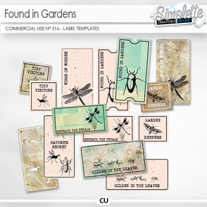 Found in gardens (CU label templates) 316 by Simplette