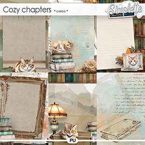 Cozy Chapters (cards) by Simplette