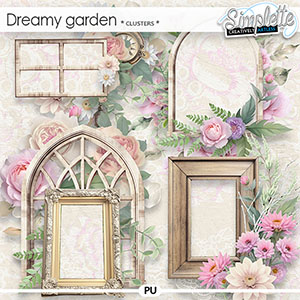 Dreamy Garden (clusters) by Simplette