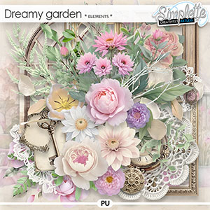 Dreamy Garden (elements) by Simplette