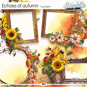 Echoes of Autumn (clusters) by Simplette