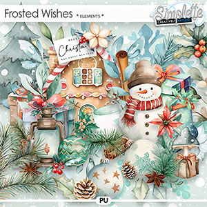 Frosted Wishes (elements) by Simplette