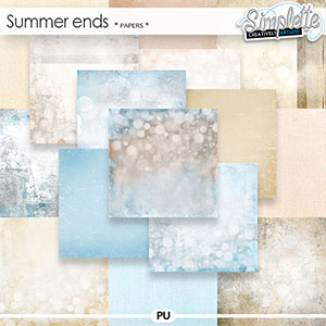 Summer ends (papers) by Simplette