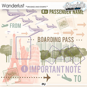 Wanderlust (brushes) by Simplette