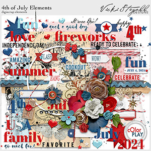 4th of July elements