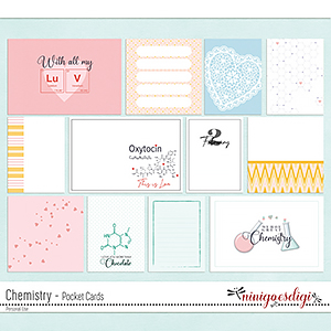 Chemistry Pocket Cards by ninigoesdigi