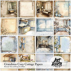 Grandmas Cozy Cottage Papers