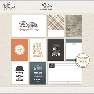 My hero | Pocket cards