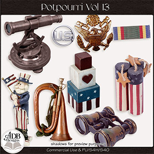 Designer Potpourri Vol. 13 by ADB Designs CU/PU