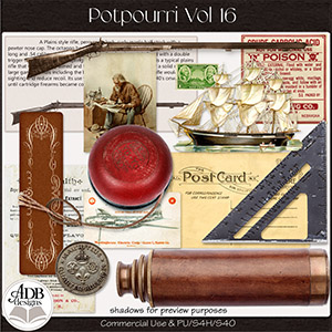 Designer Potpourri Vol. 16 by ADB Designs CU/PU