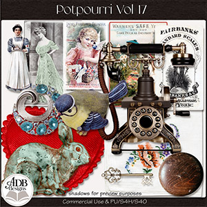 Designer Potpourri Vol. 17 by ADB Designs CU/PU