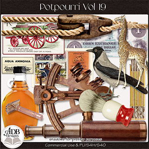 Designer Potpourri Vol. 19 by ADB Designs CU/PU