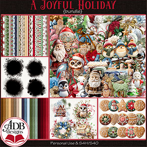 A Joyful Holiday Bundle by ADB Designs