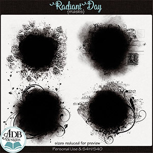 Radiant Day Masks by ADB Designs