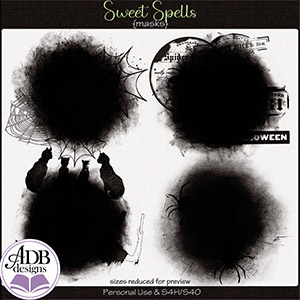 Sweet Spells Masks by ADB Designs