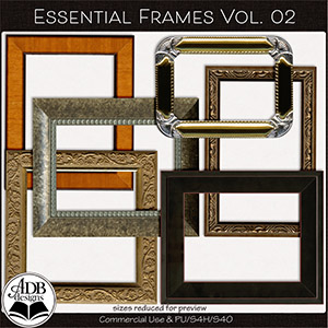 Essential Frames Vol 02 by ADB Designs CU/PU