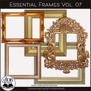 Essential Frames Vol 07 by ADB Designs CU/PU