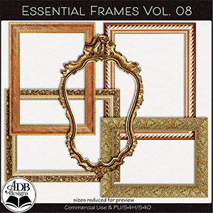 Essential Frames Vol 08 by ADB Designs CU/PU