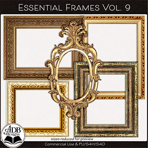 Essential Frames Vol 09 by ADB Designs CU/PU