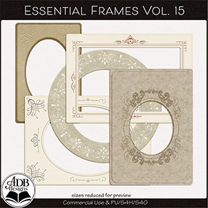 Essential Frames Vol 15 by ADB Designs CU/PU