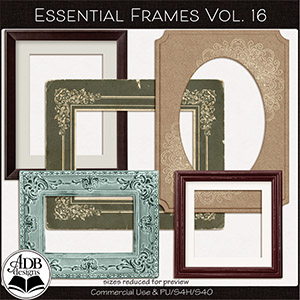 Essential Frames Vol 16 by ADB Designs CU/PU