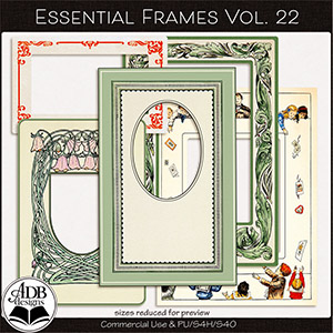 Essential Frames Vol 22 by ADB Designs CU/PU