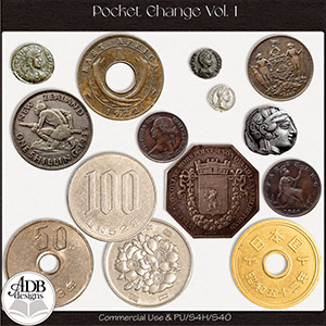 Pocket Change Vol 01 by ADB Designs CU/PU