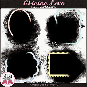 Abiding Love Layered Masks by ADB Designs